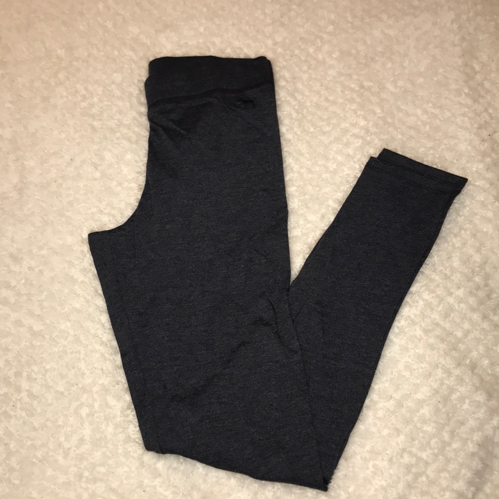 Pink VS Dark Gray Leggings